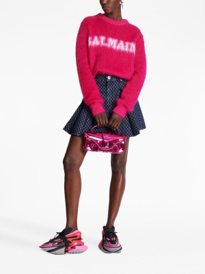 

Logo-jacquard jumper, Balmain Logo-jacquard jumper