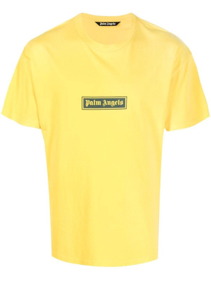 

Logo-print cotton T-shirt, Palm Angels Logo-print cotton T-shirt