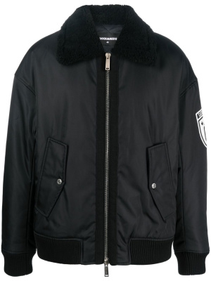 

Logo-print bomber jacket, Dsquared2 Logo-print bomber jacket