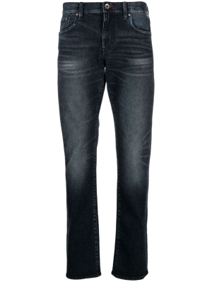 

Logo-patch slim-fit jeans, Armani Exchange Logo-patch slim-fit jeans