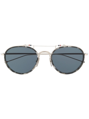 

Pantos round-frame sunglasses, Thom Browne Eyewear Pantos round-frame sunglasses