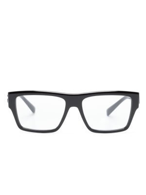 

Logo-plaque square-frame glasses, Dolce & Gabbana Eyewear Logo-plaque square-frame glasses