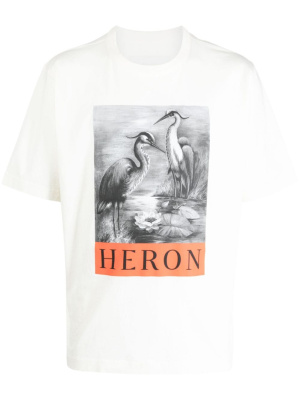 

Logo-print short sleeves T-shirt, Heron Preston Logo-print short sleeves T-shirt