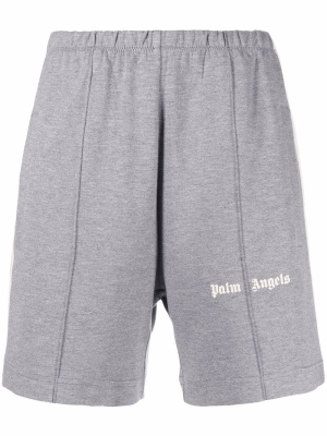 

Logo-print track shorts, Palm Angels Logo-print track shorts