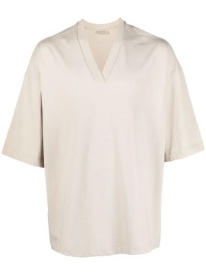 

Logo-plaque jersey T-shirt, Fear Of God Logo-plaque jersey T-shirt