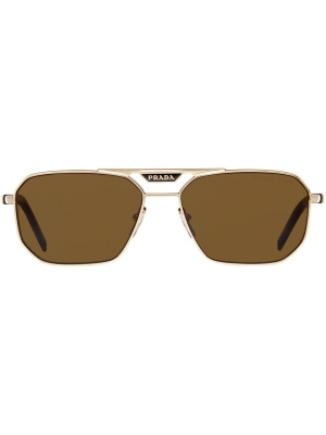 

Symbole pilot-frame sunglasses, Prada Eyewear Symbole pilot-frame sunglasses
