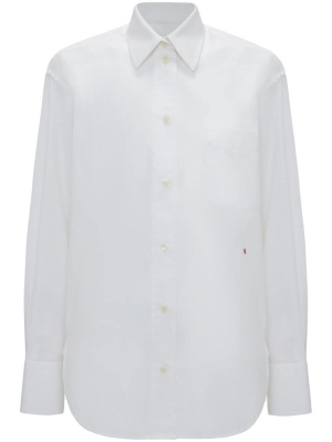 

Drop-shoulder cotton shirt, Victoria Beckham Drop-shoulder cotton shirt