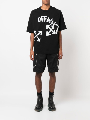 

Arrows-print T-shirt, Off-White Arrows-print T-shirt