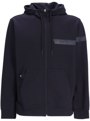 

Rubberised-logo zip-up hoodie, BOSS Rubberised-logo zip-up hoodie