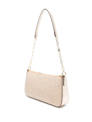 

Stud-embellished leather shoulder bag, Michael Michael Kors Stud-embellished leather shoulder bag