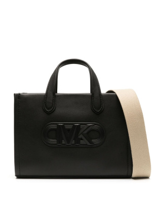 

Logo-patch leather tote bag, Michael Michael Kors Logo-patch leather tote bag