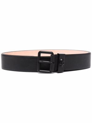 

Skull-stud detail leather belt, Alexander McQueen Skull-stud detail leather belt