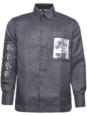 

X Batia Suter Picture checked shirt, Etudes X Batia Suter Picture checked shirt