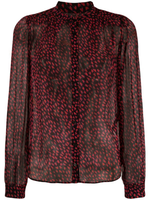 

Tino Crush semi-sheer shirt, Zadig&Voltaire Tino Crush semi-sheer shirt