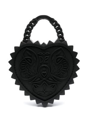 

Heart logo-embossed tote bag, Dsquared2 Heart logo-embossed tote bag