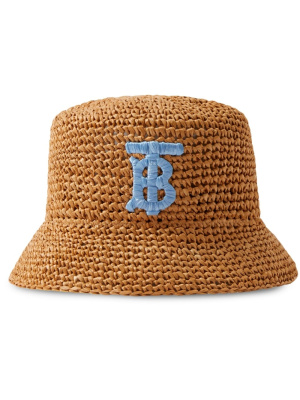 

Embroidered-logo bucket hat, Burberry Embroidered-logo bucket hat