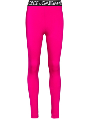 

Logo-trim leggings, Dolce & Gabbana Logo-trim leggings