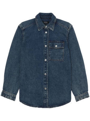 

Buttoned denim shirt, A.P.C. Buttoned denim shirt