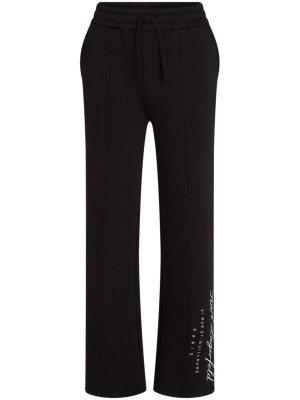 

Hotel Karl logo-print track pants, Karl Lagerfeld Hotel Karl logo-print track pants