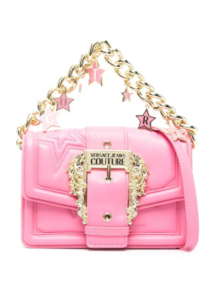 

Star-motif faux-leather crossbody bag, Versace Jeans Couture Star-motif faux-leather crossbody bag