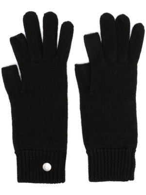 

Three-finger virgin-wool glove, Rick Owens Three-finger virgin-wool glove